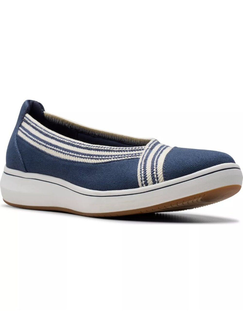 Clarks Cloudsteppers Breeze Sky Air Navy Slip-On Shoes Sz 10 NEW Cushionsoft - Picture 12 of 15